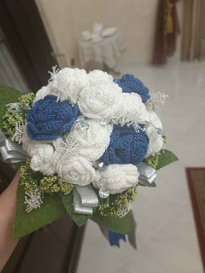 Bouquet all'uncinetto - 3