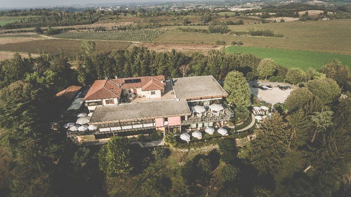 ristorante foto con il drone