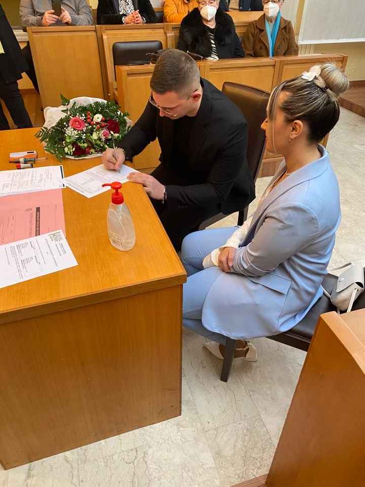 Ieri abbiamo fatto le pubblicazioni/promessa 🥲🥰😍 - 2