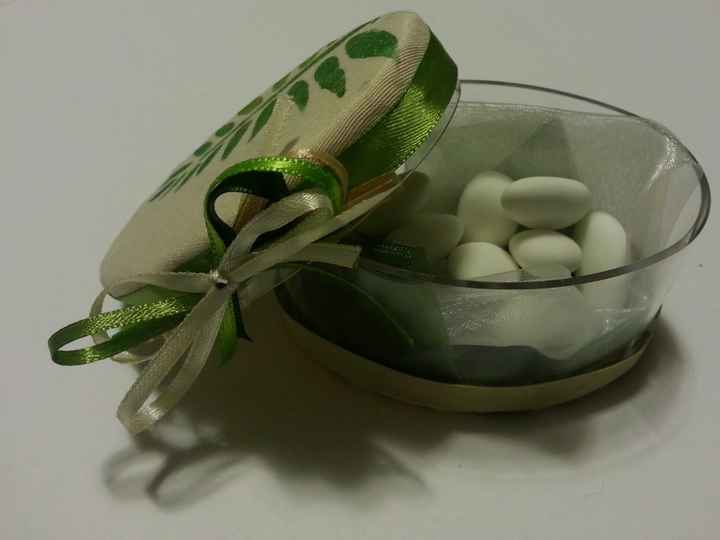 ecco le mie quasi bomboniere