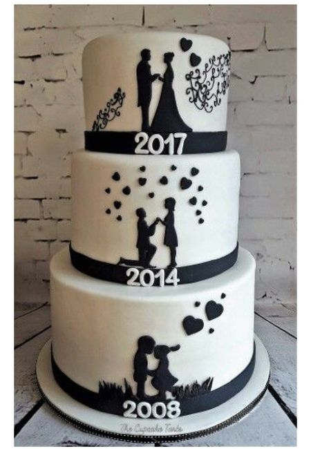 Torta nuziale minimal aiuto! 10