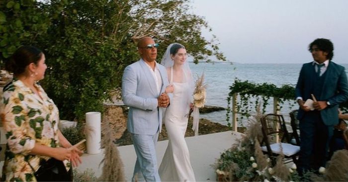 La figlia di Paul Walker si sposa e Vin Diesel l'accompagna all'altare 1