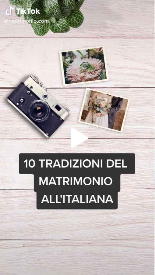 Le 10 tradizioni immancabili per un matrimonio made in Italy 💚  🤍 ❤️ - 1