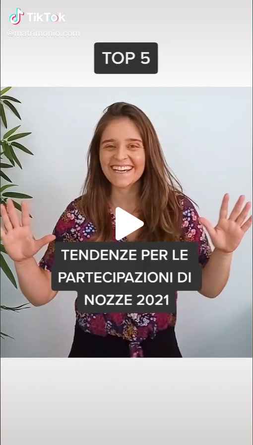 Ecco le partecipazioni più cool della stagione: ti piacciono? ▶️ - 1