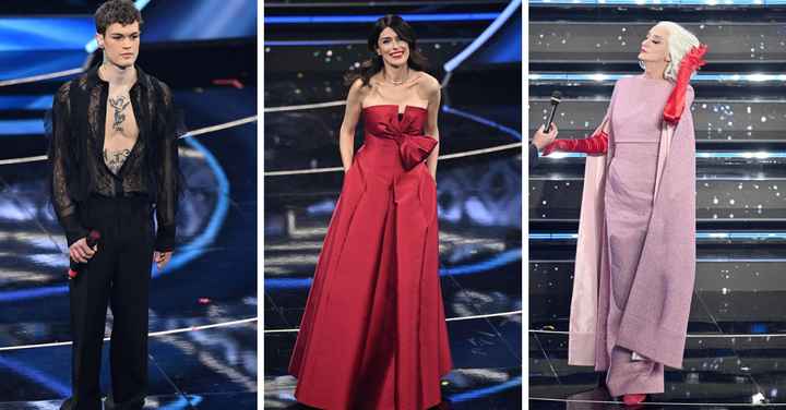 I look della terza serata di Sanremo 2022: quale preferisci? 👑 - 15