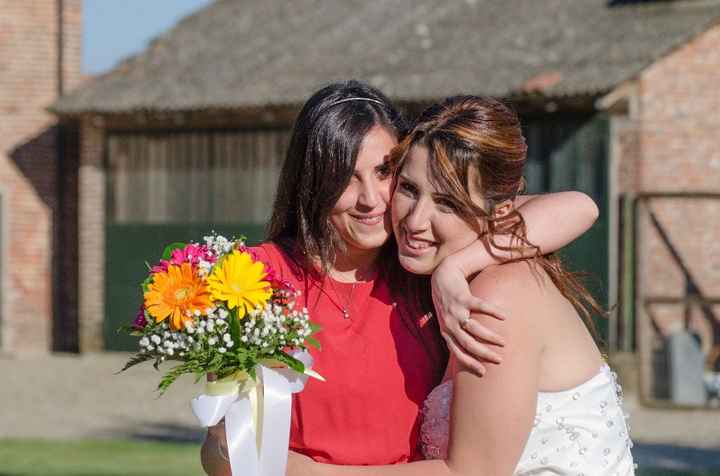 Il lancio del bouquet