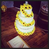 La torta portabuste ed il Guestbook