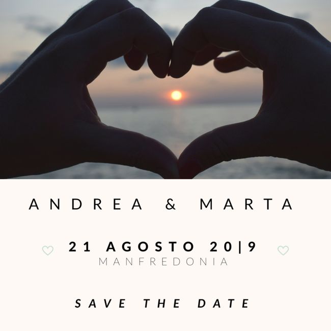 Save the date!! - 1
