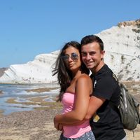 Eccoci quì!Pamela e Walter!Siamo così pieni di foto che sceglierne una è impossibile!Vi mando la pri