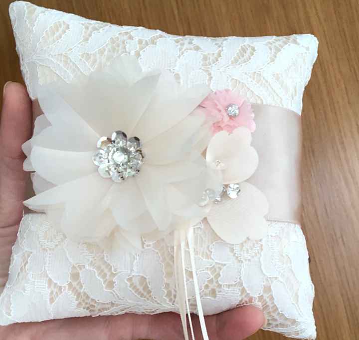 Cuscino portafedi idee - 2