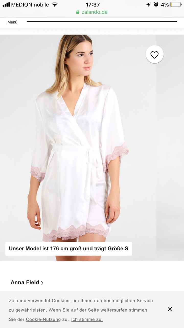 Vestaglia sposa - 1