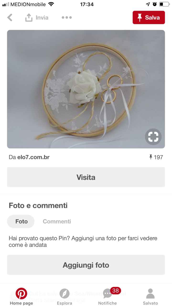 Cuscino porta fedi o scrigno?? - 2