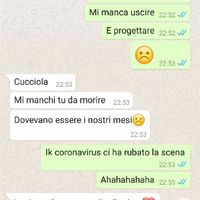 Condividi lo screenshot dell'ultimo messaggio che vi siete inviati - 1