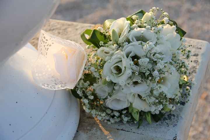 Ciao ecco il mio bouquet 