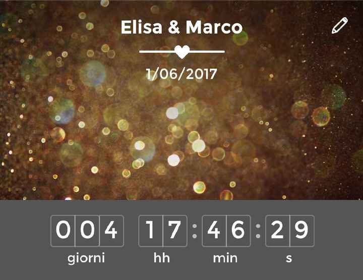 Quanto segna il vostro countdown? - 1