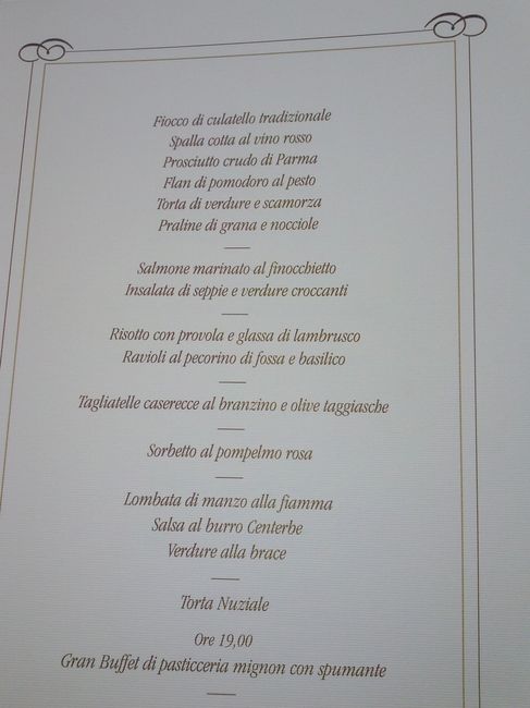 Il menu - 2
