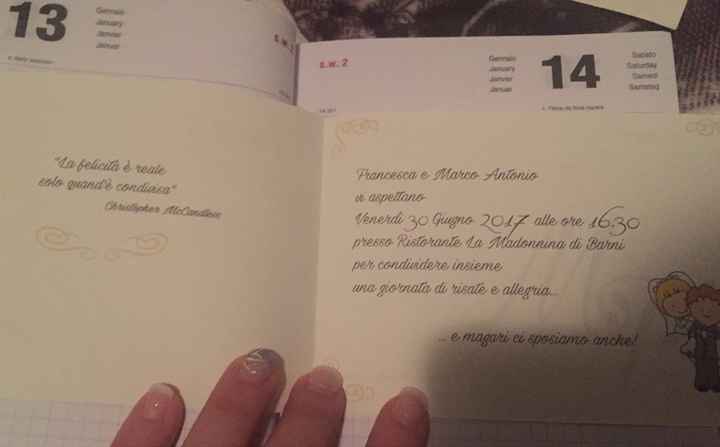 Scegli la frase che scriveresti nelle tue partecipazioni di nozze! - 1