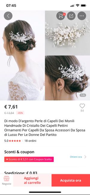 Accessorio per capelli 1