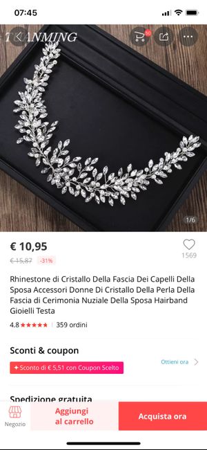 Accessorio per capelli 2