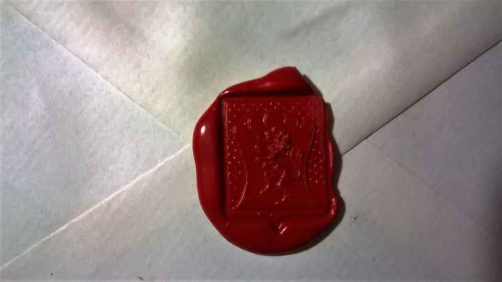 timbro con ceralacca