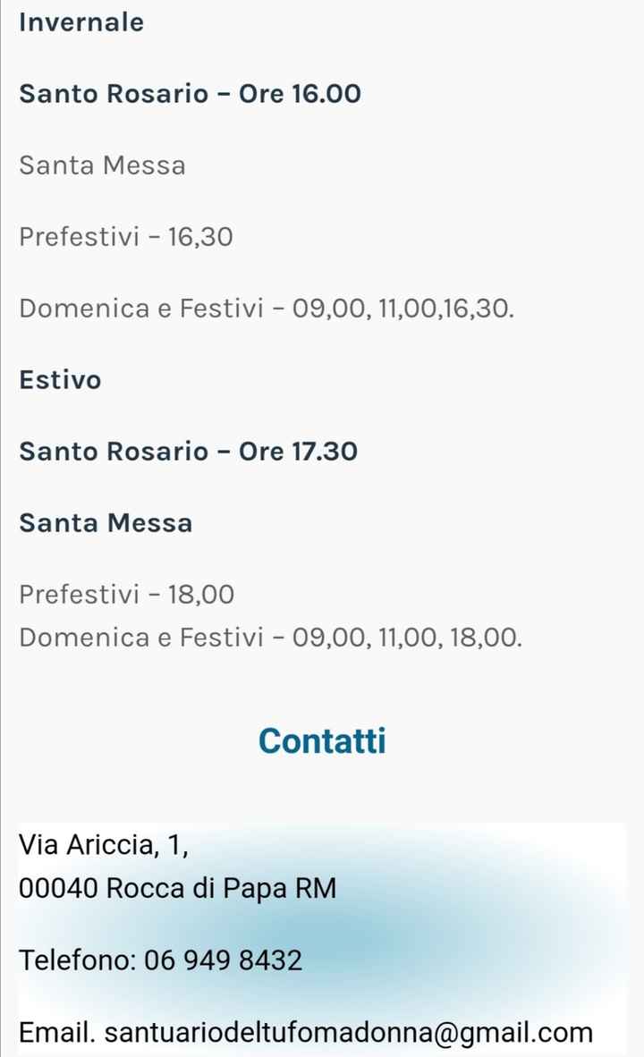 sos chiesa domenica mattina Grottaferrata o dintorni - 1