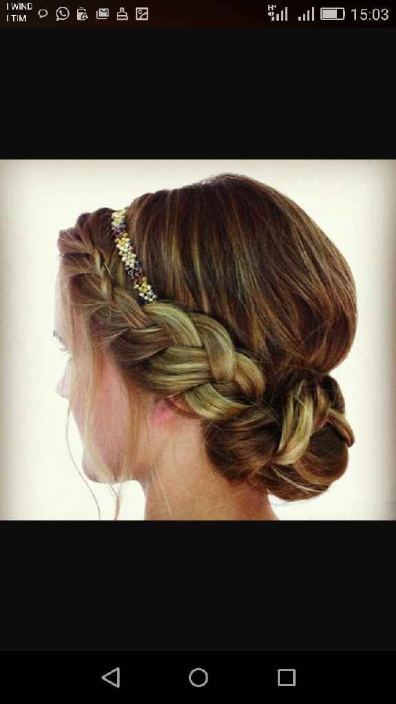 Prova acconciatura - treccia - 1