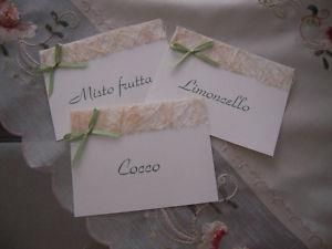 i miei segnatavoli/ segnagusti