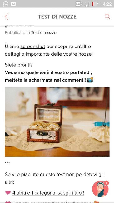 Fai lo screenshot e scopri il tuo portafedi 28