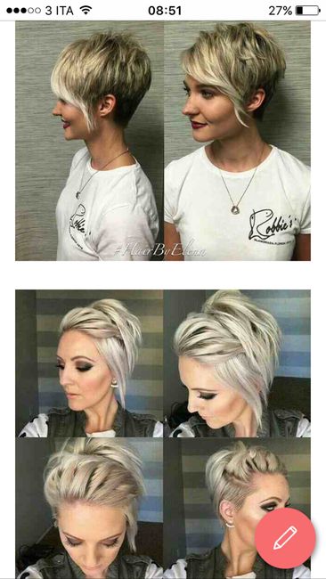 Consiglio su acconciatura per capelli corti - 3