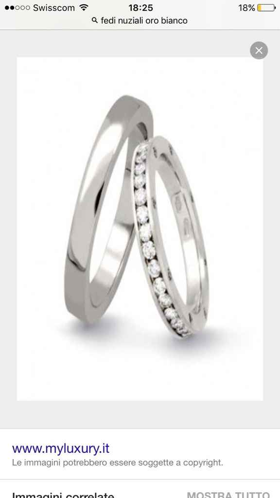 Fedi oro giallo o bianco?! - 1