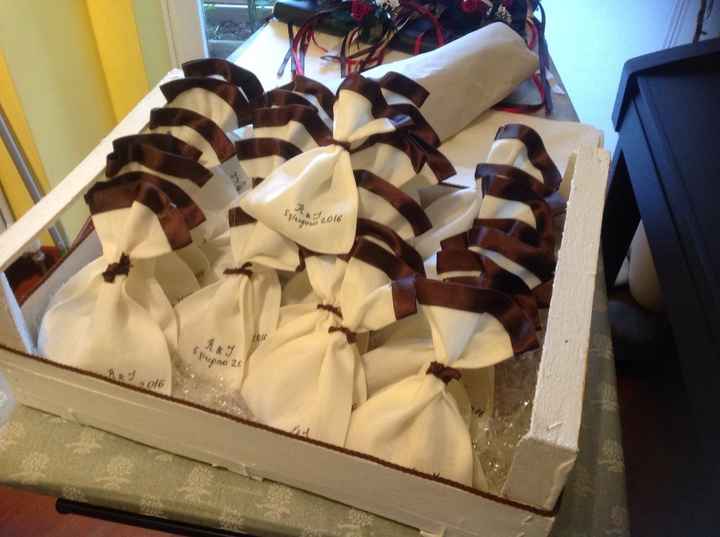 Confezionare confetti