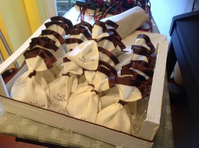 Confezionare confetti