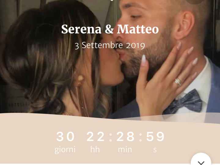 - 30 giorni al mio si... 🤵🏻👰🏻 - 1