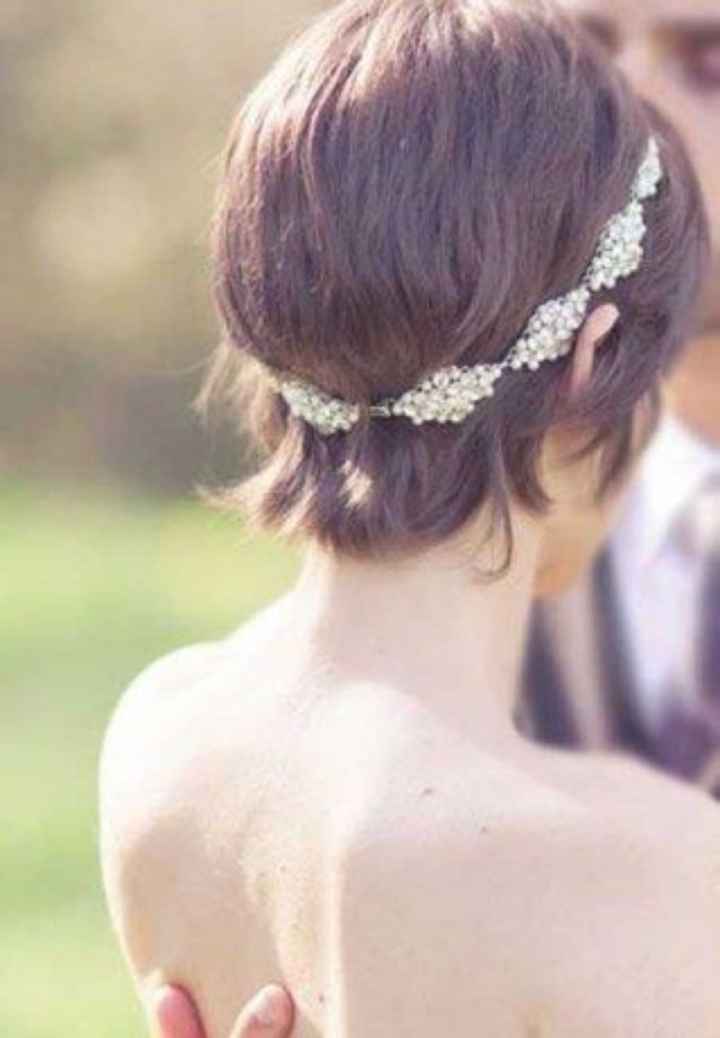 Sposa capelli corti - 3