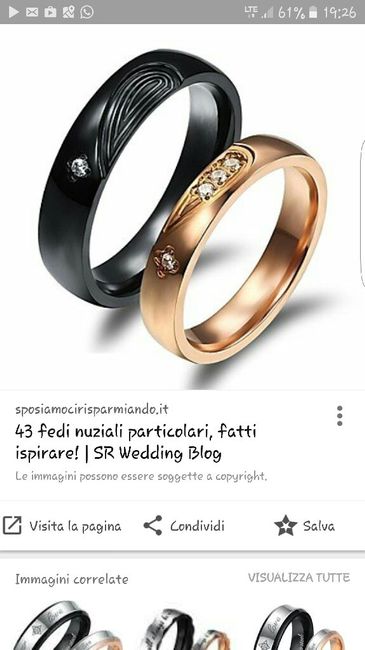 Primo disaccordo con fm: le fedi - 1