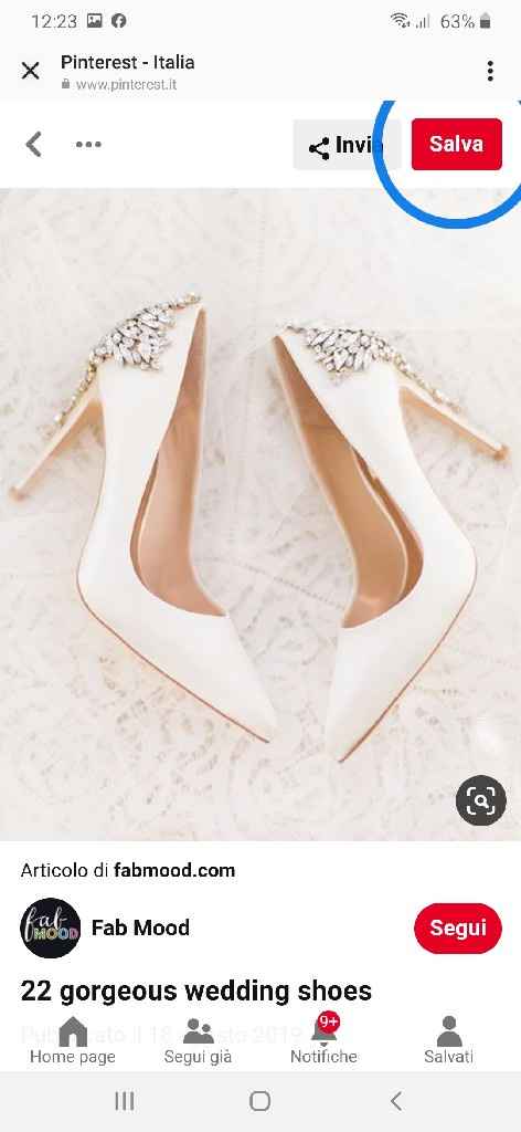 Scarpe tacco matrimonio - 1