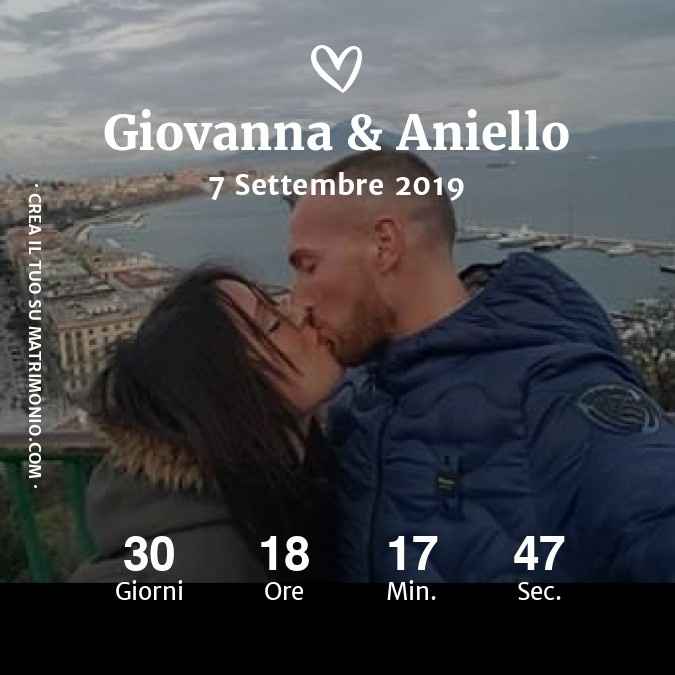 -30 al grande giorno!😍 1