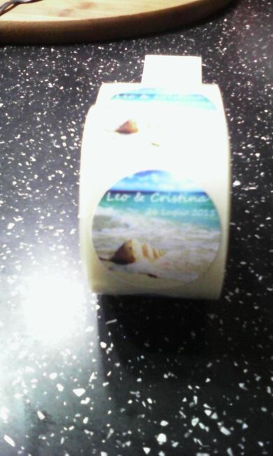 etichette adesive tema mare