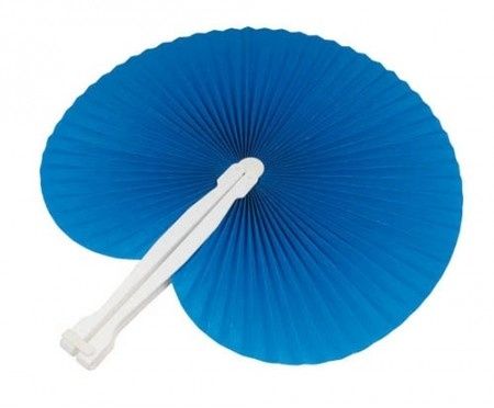 ventaglio blu wedding bag