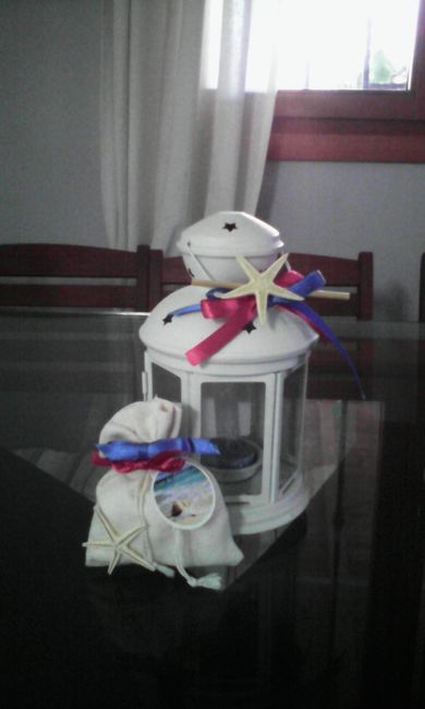 decorazione bomboniera e sacchetto confetti