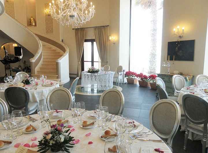 sala interna della location