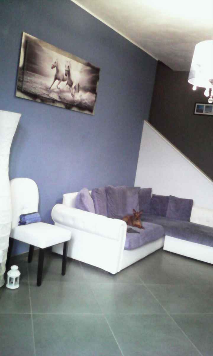 parete blu