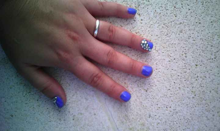 unghie blu mare...scelte!