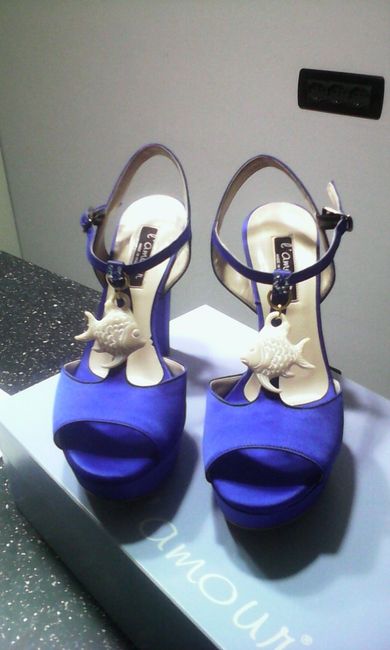 scarpe sposa tema mare