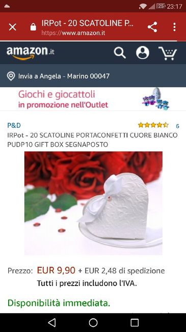 Tema dell'amore...segnaposto - 1