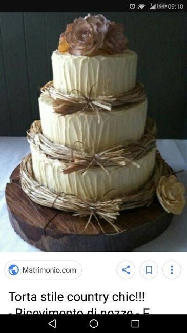 Torta nuziale rustica mi aiutate? 6