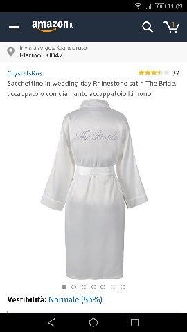 Vestaglietta bianca preparazione - 3