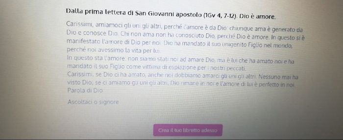 -22 giorni... Letture e musica chiesa... - 2
