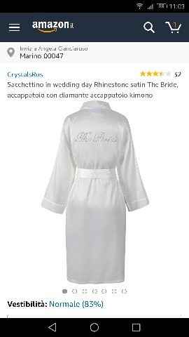 Vestaglietta bianca preparazione - 3