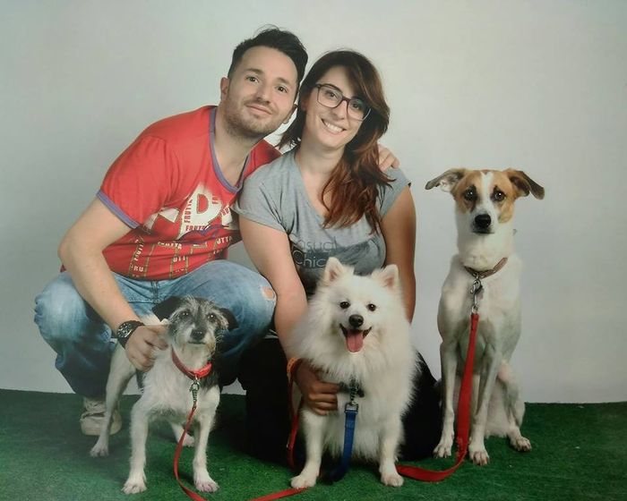 io il mio fm e i nostri 3 figli pelosi